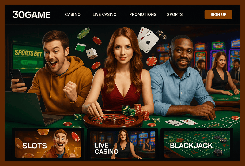 
                                Cassino Online 30GAME
                                