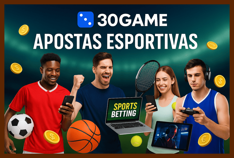 Apostas esportivas no cassino online 30GAME